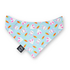 Blue Bunnies and Carrots Bandana