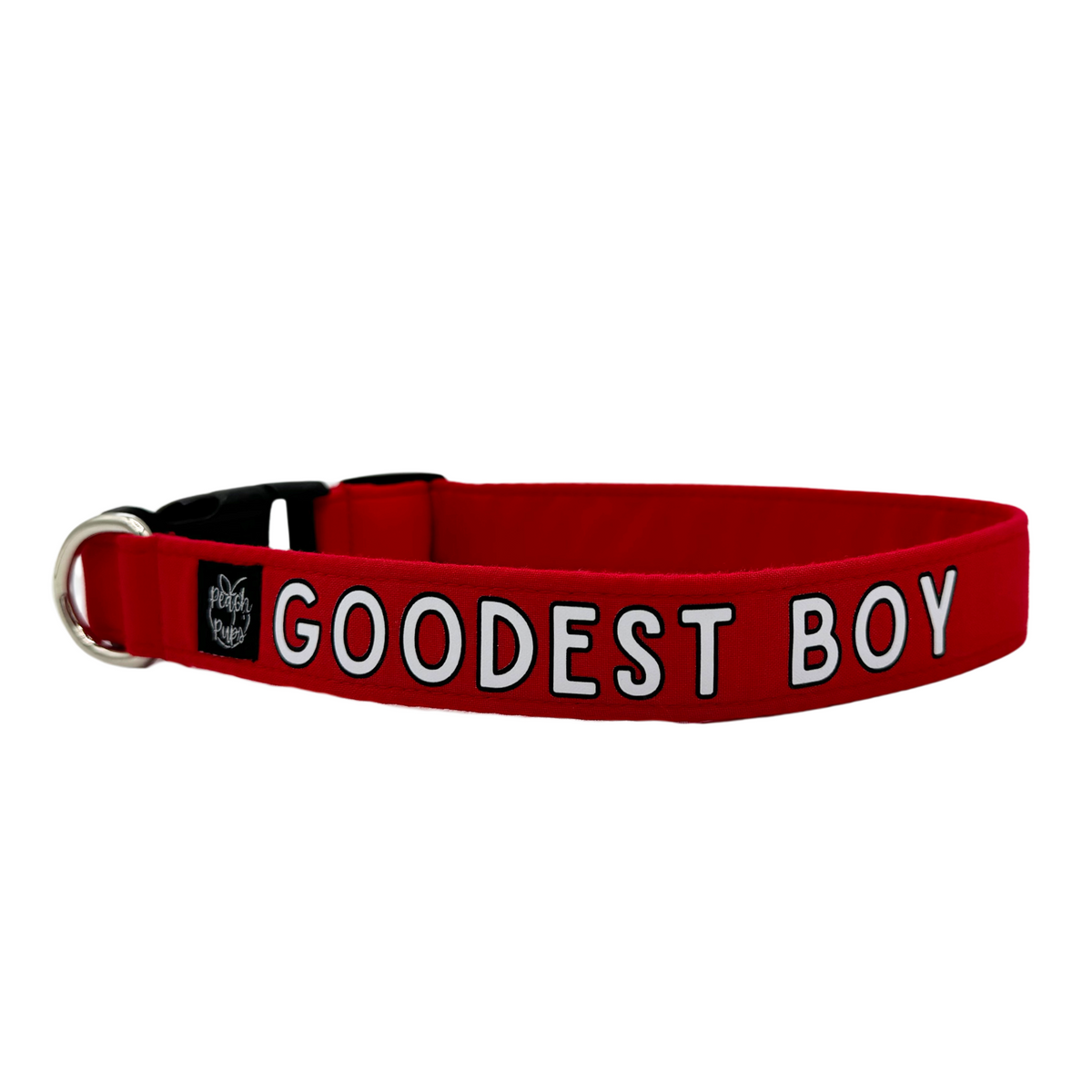 Red Goodest Boy Collar