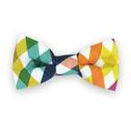 Summer Bias Plaid Bow Tie