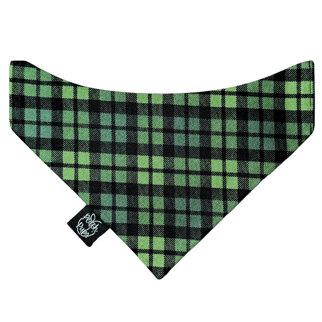 Evergreen Plaid Bandana