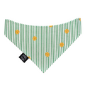 Suns on Green Seersucker Bandana