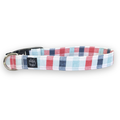 Red, White, and Blue Gingham Collar