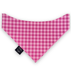 Magenta Gingham Bandana