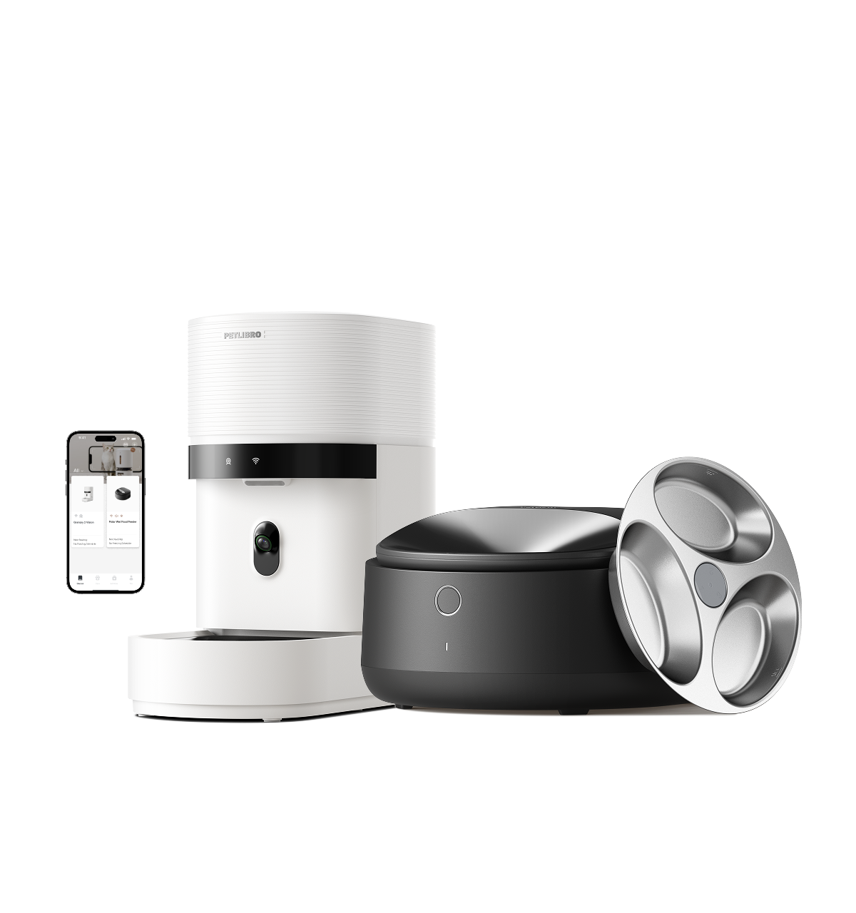Granary 2 Vision & Polar Wet Food Feeder Bundle - JiangPet