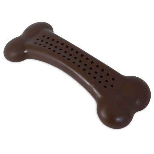 BarkBone Natural Instincts Peanut Butter Flavorit Nylon Chew Toy for Dogs